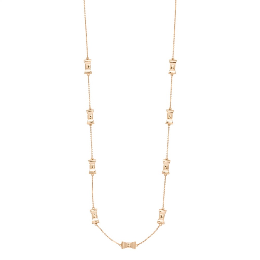 Kate spade take a bow necklace